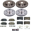 KOE9252 OE Stock Replacement Low-Dust Ceramic Brake Pad & Rotor Kit - image 1