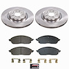 KOE9266 OE Stock Replacement Low-Dust Ceramic Brake Pad & Rotor Kit - image 1