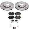 KOE9296 OE Stock Replacement Low-Dust Ceramic Brake Pad & Rotor Kit - image 1