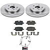 KOE9300 OE Stock Replacement Low-Dust Ceramic Brake Pad & Rotor Kit - image 1