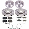 KOE9314 OE Stock Replacement Low-Dust Ceramic Brake Pad & Rotor Kit - image 1