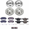 KOE9316 OE Stock Replacement Low-Dust Ceramic Brake Pad & Rotor Kit - image 1