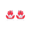 Performance Front Brake Calipers Powder Coated Red Pair