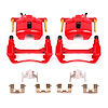 Performance Front Brake Calipers Powder Coated Red Pair - image 1