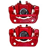 RED CALIPER PAIR W/BRKT - image 1