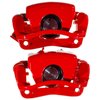 S15058 Autospecialty by PowerStop Replacement Brake Caliper Pair, Rear, Red Powder Coat