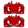 RED CALIPER PAIR W/BRKT - image 1