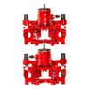 S15140 Autospecialty by PowerStop Replacement Brake Caliper Pair, Rear, Red Powder Coat - image 4