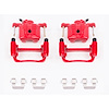 Performance Rear Brake Calipers Powder Coated Red Pair - image 1