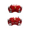 Front Performance Disc Brake Caliper Pair w/Brackets Fits Select Honda Odyssey [Red Powder Coat] - image 2