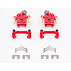 Performance Rear Brake Calipers Powder Coated Red Pair - image 1