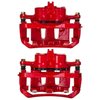 RED CALIPER PAIR W/BRKT - image 3