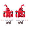 RED CALIPER PAIR W/ BRKT - image 1