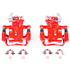 RED CALIPER PAIR W/ BRKT - image 1