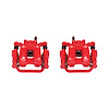 Performance Rear Brake Calipers Powder Coated Red Pair - image 1