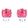 Performance Front Brake Calipers Powder Coated Red Pair - image 1