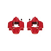 Performance Rear Brake Calipers Powder Coated Red Pair - image 1