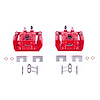 Performance Rear Brake Calipers Powder Coated Red Pair - image 1
