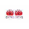 Performance Rear Brake Calipers Powder Coated Red Pair - image 1