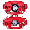 RED CALIPER PAIR W/ BRKT - image 1