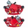 RED CALIPER PAIR W/ BRKT - image 3