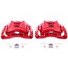 RED CALIPER PAIR W/ BRKT - image 1
