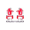Performance Rear Brake Calipers Powder Coated Red Pair - image 1