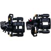 BLK CALIPER PAIR W/ BRKT - image 2