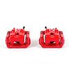 Performance Rear Brake Calipers Powder Coated Red Pair - image 1