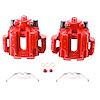 Performance Rear Brake Calipers Powder Coated Red Pair - image 1