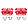RED CALIPER PAIR W/ BRKT - image 1