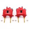 Performance Rear Brake Calipers Powder Coated Red Pair - image 1