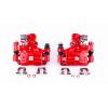 RED CALIPER PAIR W/ BRKT - image 1