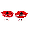 Performance Rear Brake Calipers Powder Coated Red Pair - image 1