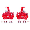 RED CALIPER PAIR W/ BRKT - image 1