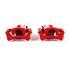 Performance Rear Brake Calipers Powder Coated Red Pair - image 1