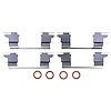 BLK CALIPER PAIR W/ BRKT - image 1