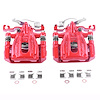 Performance Rear Brake Calipers Powder Coated Red Pair - image 1