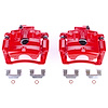 RED CALIPER PAIR W/ BRKT - image 1