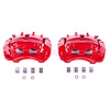 RED CALIPER PAIR W/ BRKT - image 1