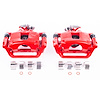 RED CALIPER PAIR W/ BRKT - image 1