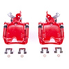 RED CALIPER PAIR W/ BRKT - image 1