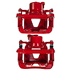 RED CALIPER PAIR W/ BRKT - image 1