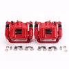 Performance Rear Brake Calipers Powder Coated Red Pair - image 3