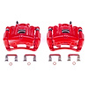 RED CALIPER PAIR W/ BRKT - image 1