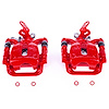 RED CALIPER PAIR W/ BRKT - image 1