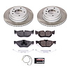 SC044 Semi-Coated Rotor & Low-Dust Ceramic Brake Pad Kit - image 1