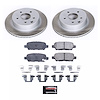 SC103 Semi-Coated Rotor & Low-Dust Ceramic Brake Pad Kit - image 1