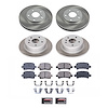 SC1063 Semi-Coated Rotor & Low-Dust Ceramic Brake Pad Kit - image 1