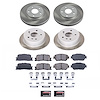 SC1066 Semi-Coated Rotor & Low-Dust Ceramic Brake Pad Kit - image 1